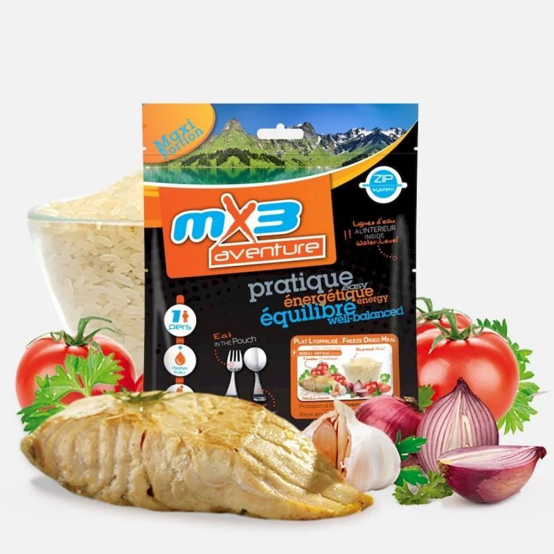 Rice and Fish with Tomatoes - Plat principal