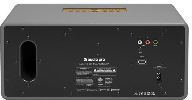Audio Pro Drumfire D-2 højttaler (Grå)