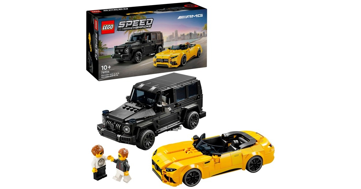 LEGOSpeed Champions - Mercedes-AMG G 63 en Mercedes-AMG SL 63 Constructiespeelgoed  (76924)