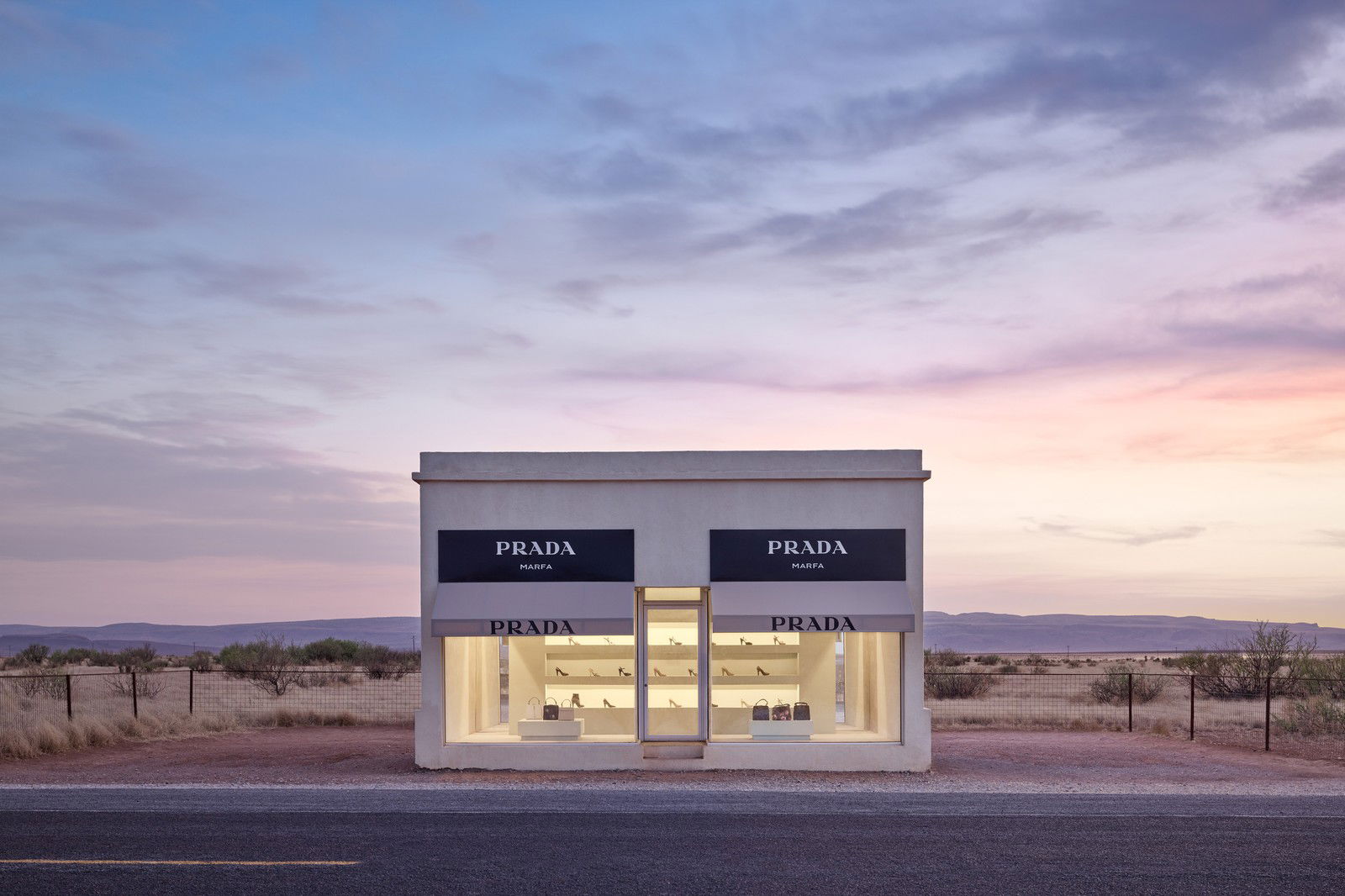 Prada Marfa 8:48PM by Adam Mørk - Limited Edition. Edition of: 150. Signed.