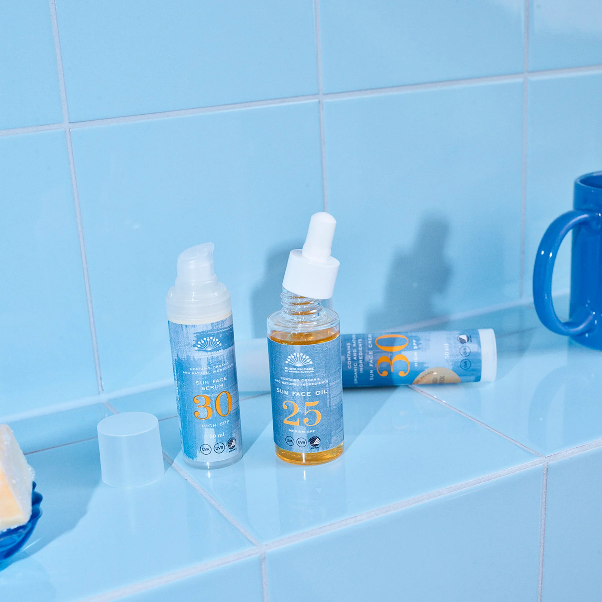 Rudolph Care Sun Face Oil Huile Solaire SPF25