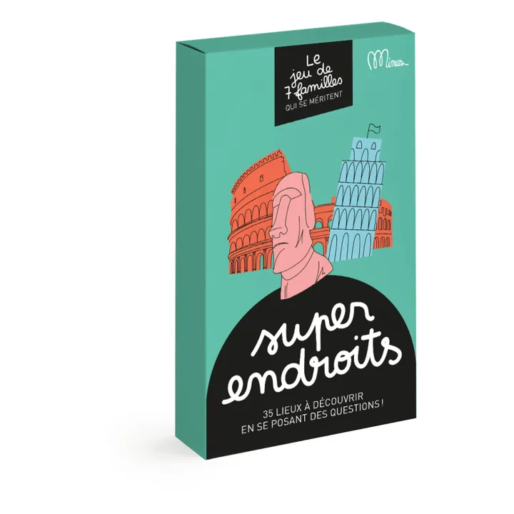 Minus Editions Jeu de 7 familles - Super endroits
