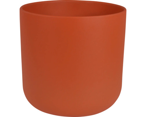Alma bloempot, 27 x 27 x 26 cm, keramiek terracotta