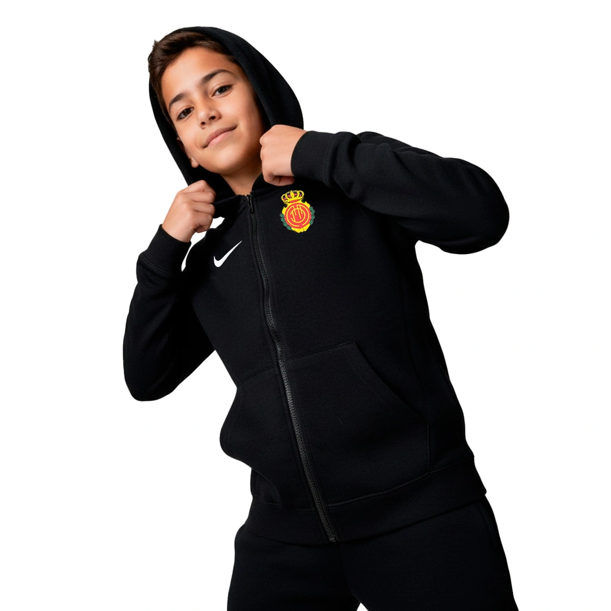 Casaco Nike RCD Mallorca Fanswear Hoodie Criança