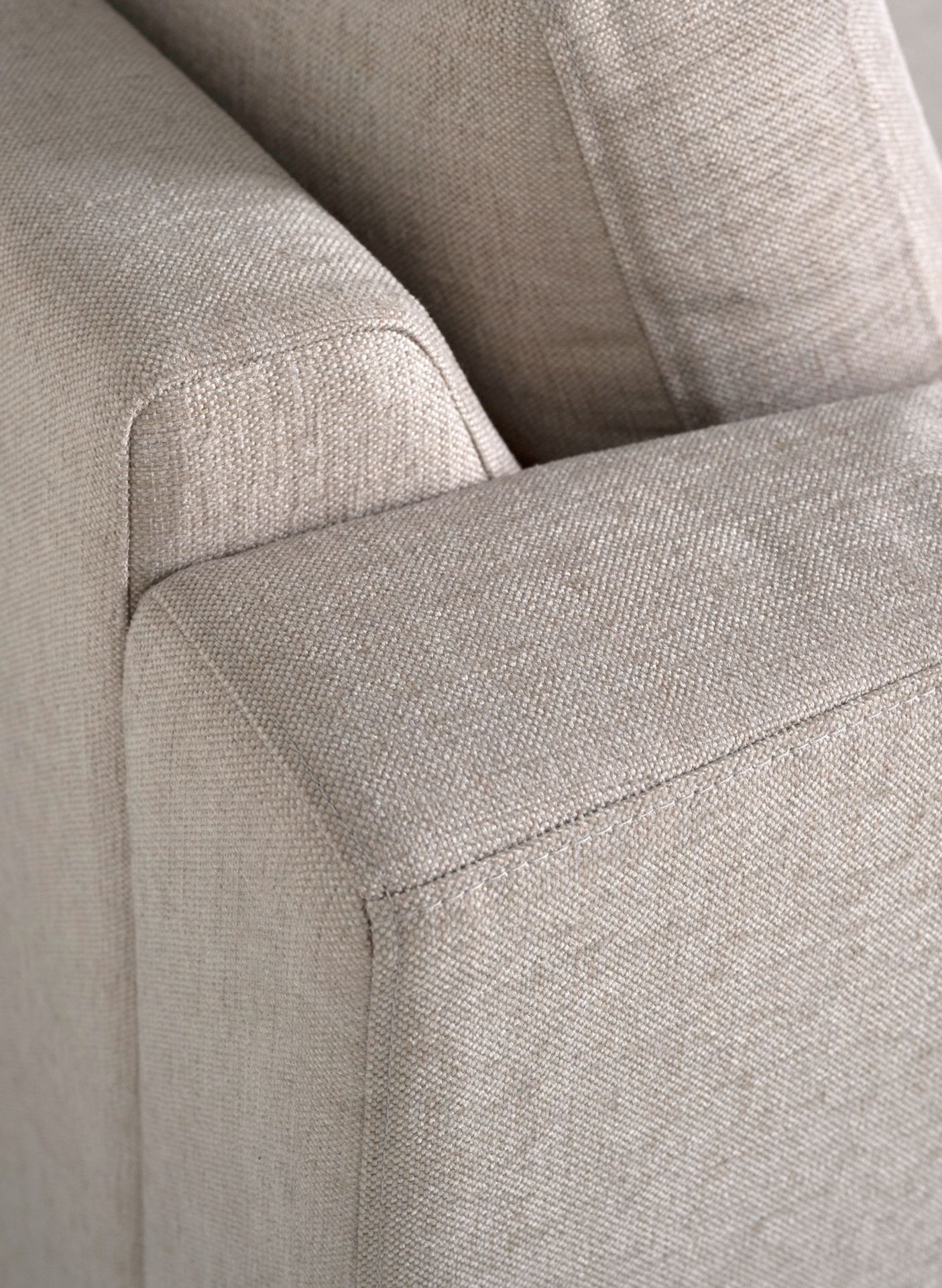 Setetrekk pakke sjeselong høyre beige - 60x60x60 cm