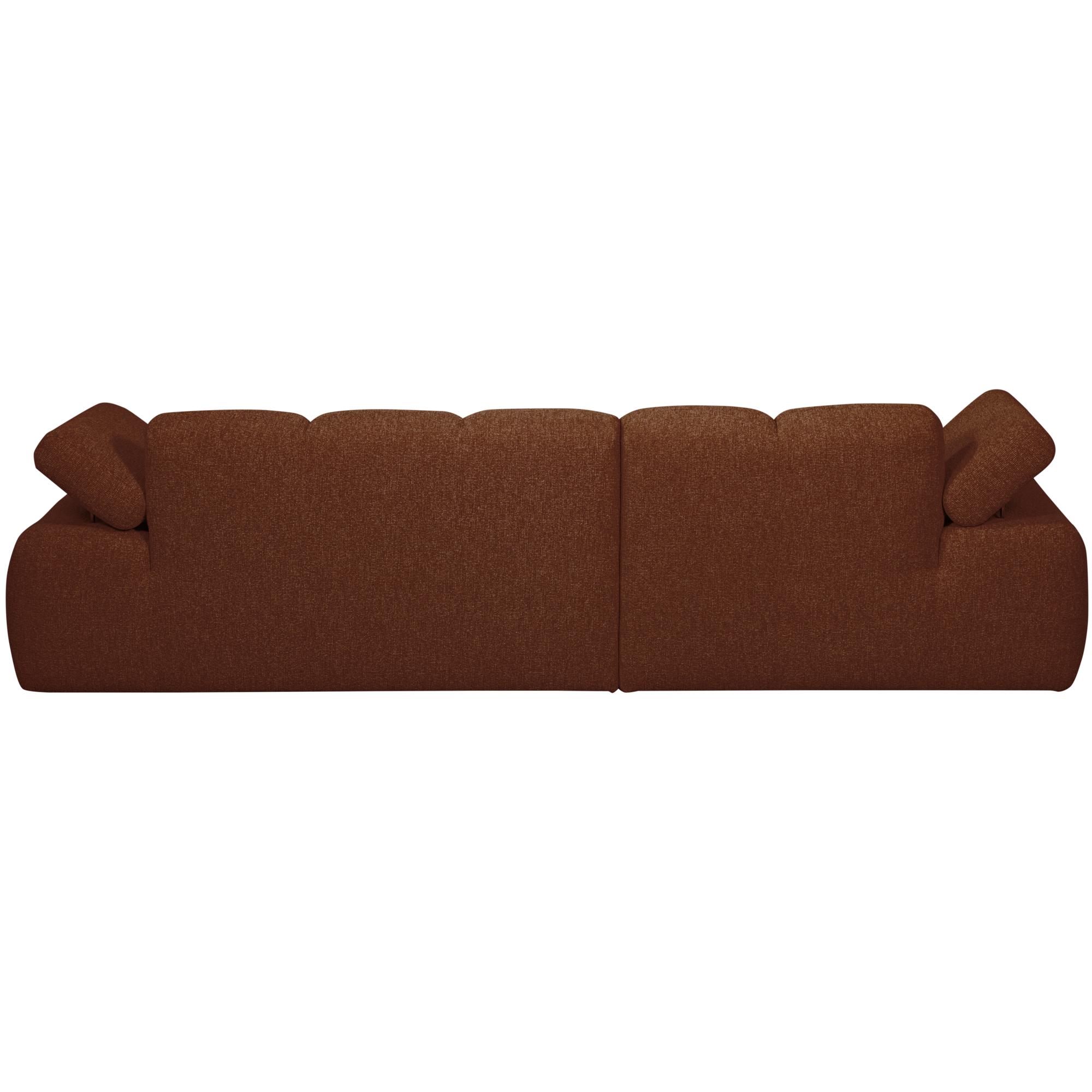 Chaise Longue Mojo Mojo Chaise Longue Links - Bouclé - Roestbruin Melange