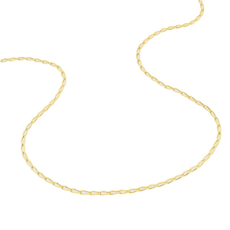 Bracelet Mixte 18 cm - Cheval - Or 18 Carats - Largeur 1.4 mm