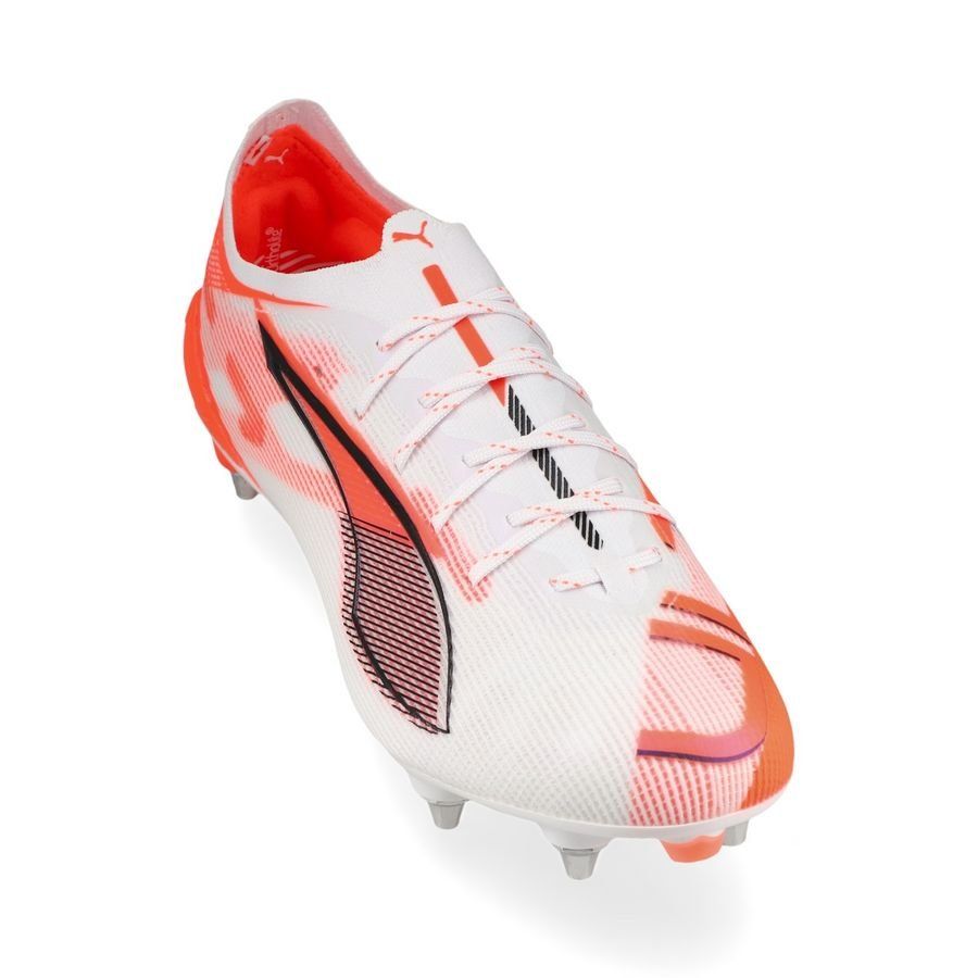 PUMA Ultra 5 Ultimate SG Unlimited - Blanc/Noir/Glowing Red