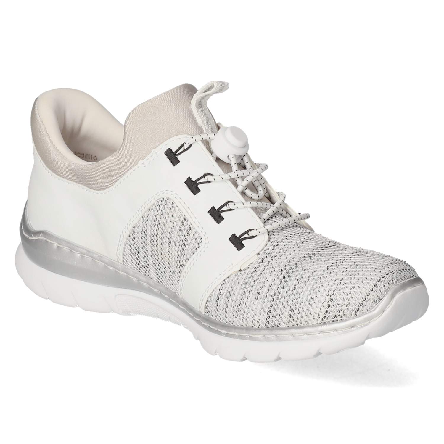 Rieker Slip On Sneaker - grau kombi