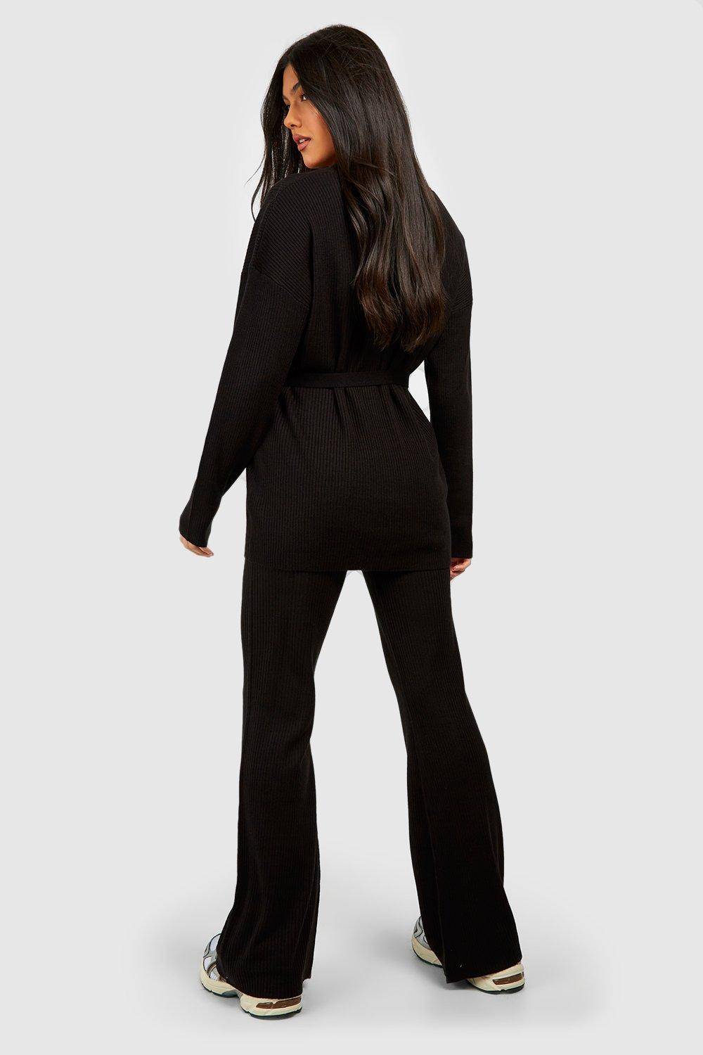 boohoo Maternité Cardigan Tricoté & Ensemble Coordonné Pantalon Large