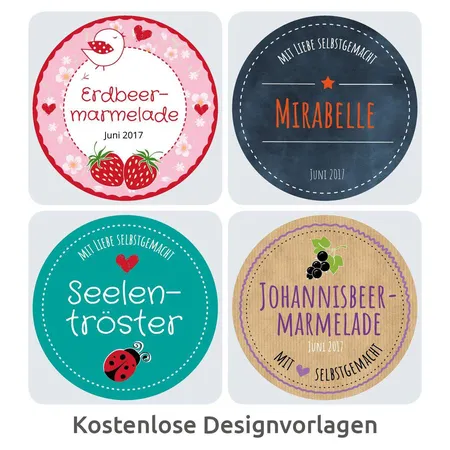 Avery Zweckform 5081 Wiederablösbare, runde Etiketten,A4 Ø 65 mm, 10 Bogen/80 Etiketten, weiß