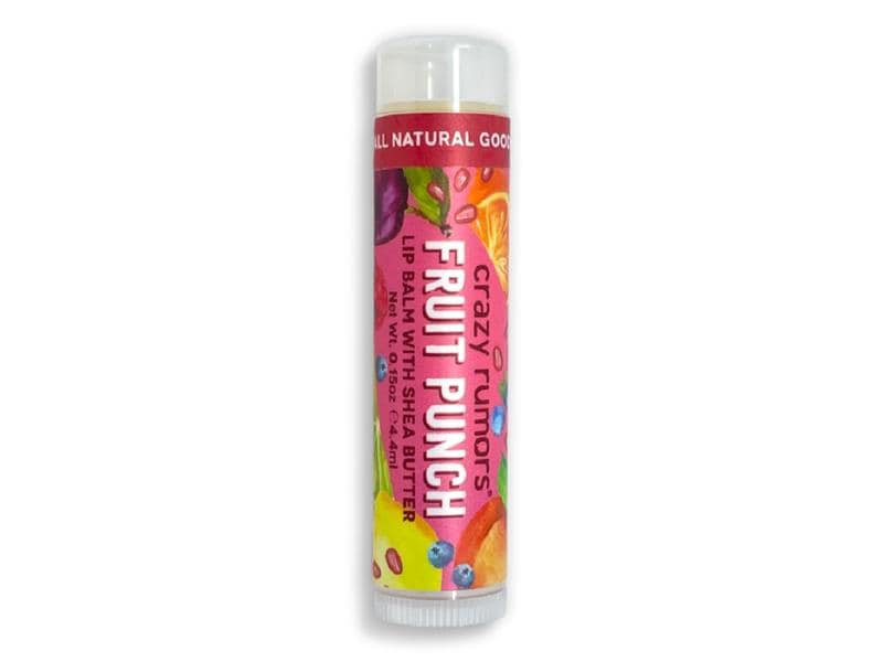 Crazy Rumors Lippenbalsam Fruit Punch 4.4 ml Natürliche und vegane Lippenpflege mit Fruchtpunsch-Duft