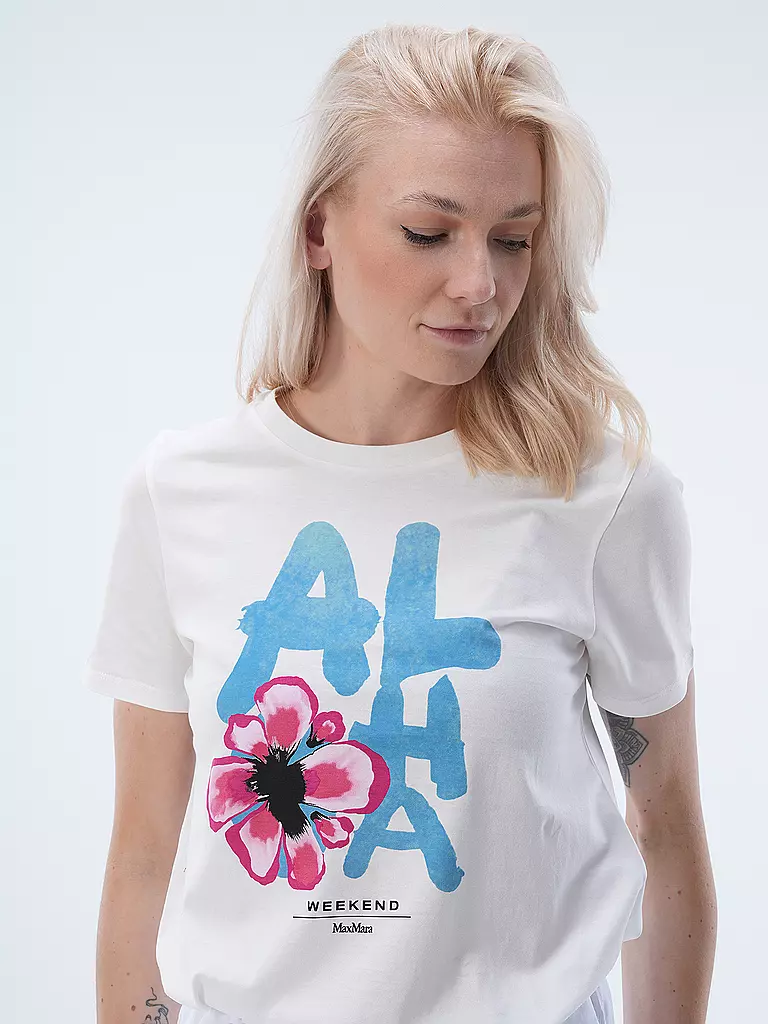 WEEKEND MAX MARA T-Shirt YEN weiss
