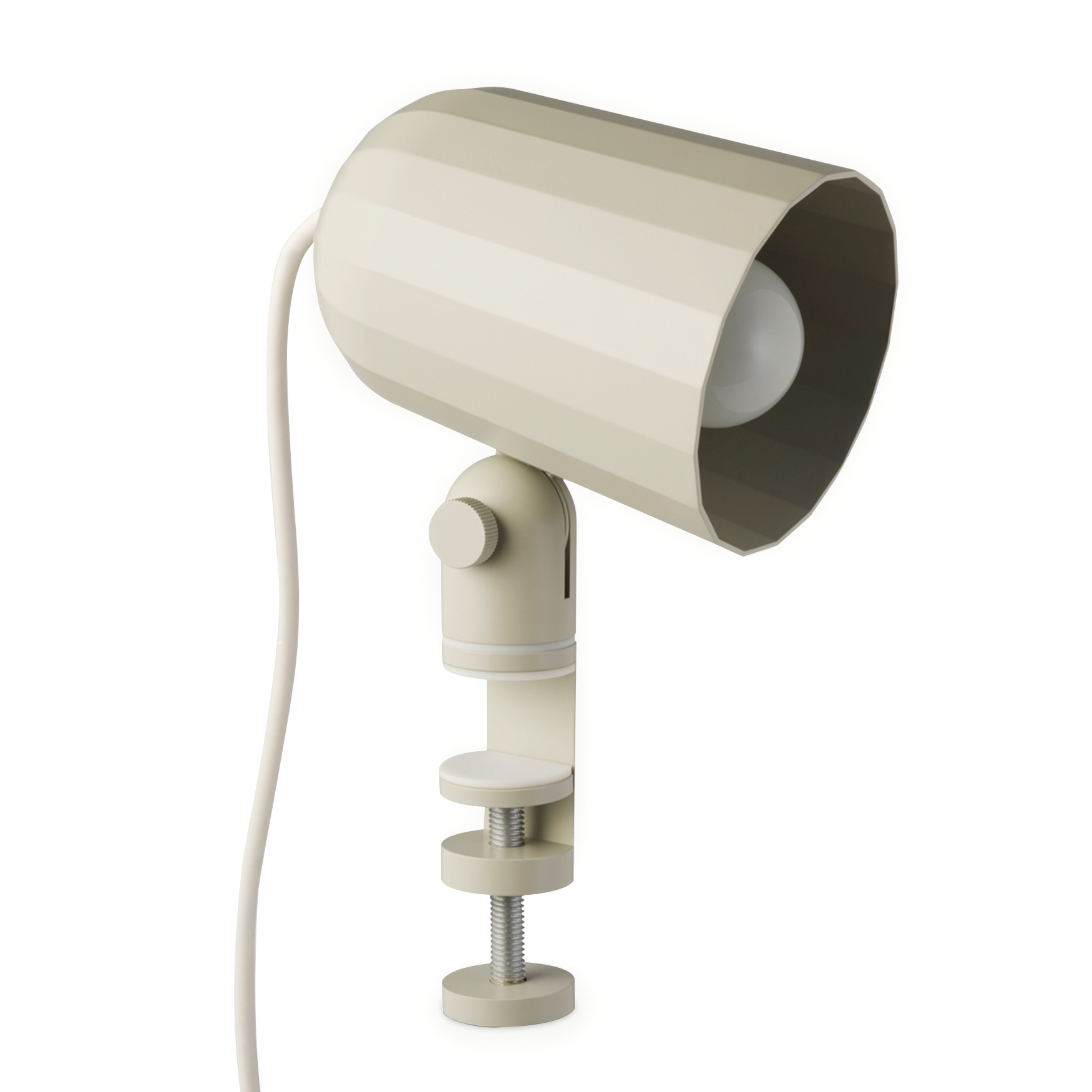 Klemlamp Noc off-white