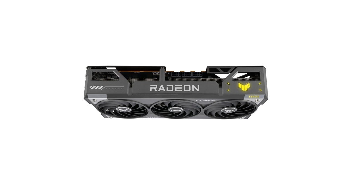ASUSTUF Gaming Radeon RX 9070 XT OC grafische kaart  (Grijs, 3x DisplayPort, 1x HDMI, RDNA4)