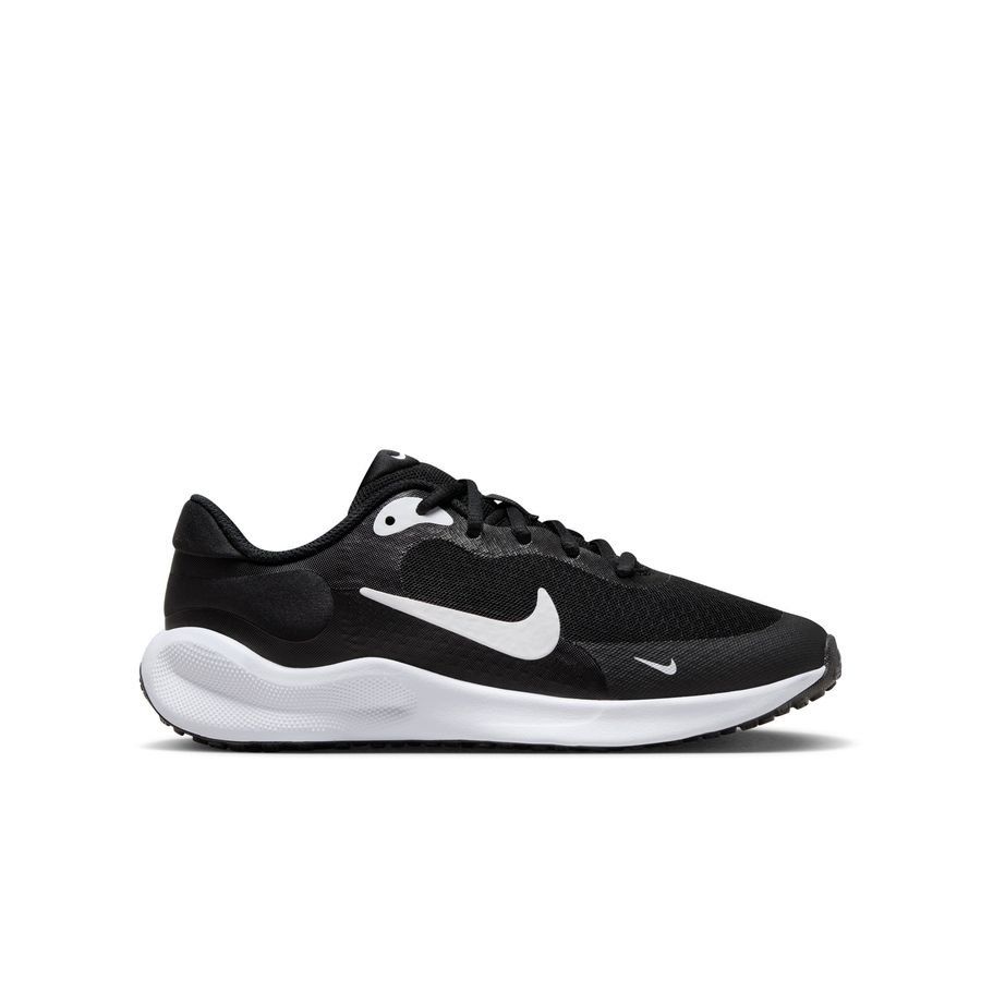 Nike Chaussures de Running Revolution 7 - Noir Blanc Enfant