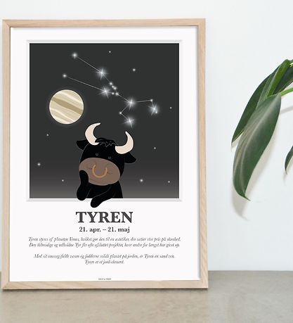 Kids by Friis Poster - Sternzeichen - Stier