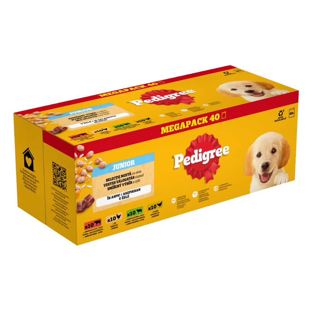 Pedigree Junior Selection in Gelei Maaltijdzakjes