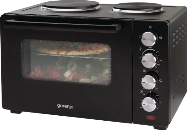 Gorenje OM30GBX - Elektrisk ovn med varme plader - konvektion - 30 liter - 3.2 kW