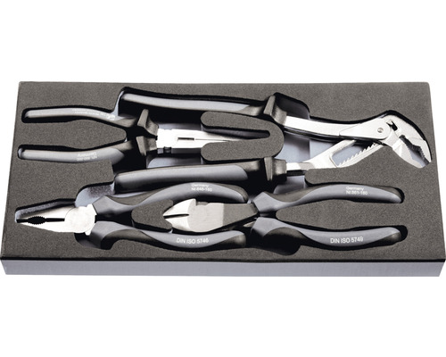 Werkplaatswagen WGB 670 x 970 x 470 mm 7 laden, incl. 9 modules, set van 129 stuks