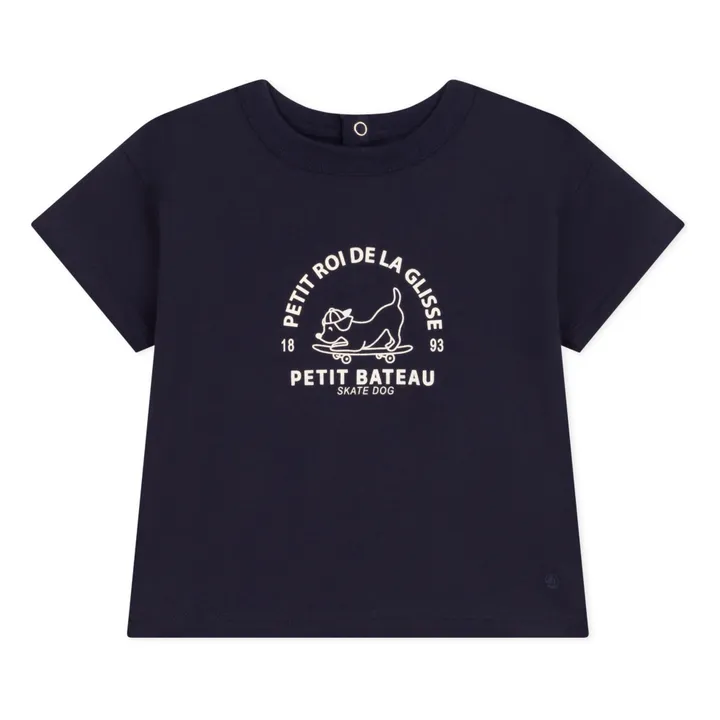 Petit Bateau T-shirt Mistigri | Bleu marine
