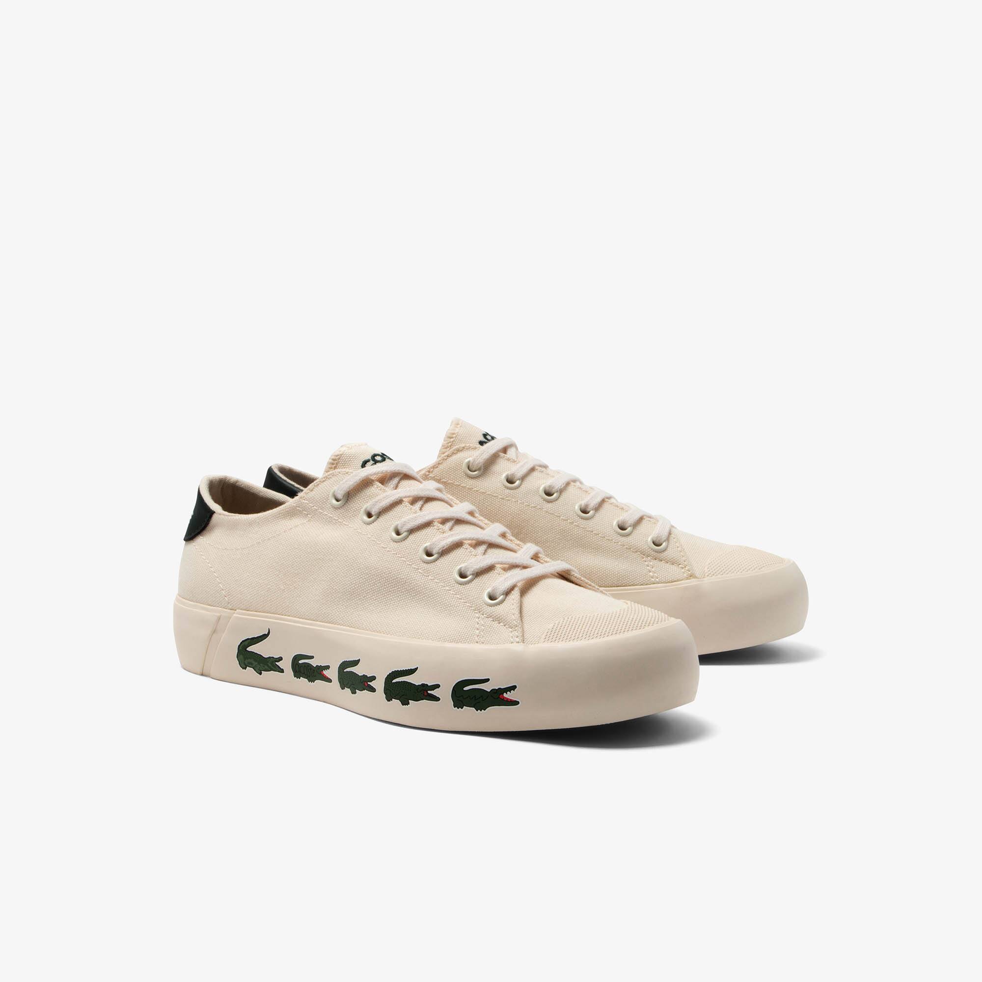 Sneakers Gripshot femme en textile Sneakers - Blanc - Lacoste - Femme