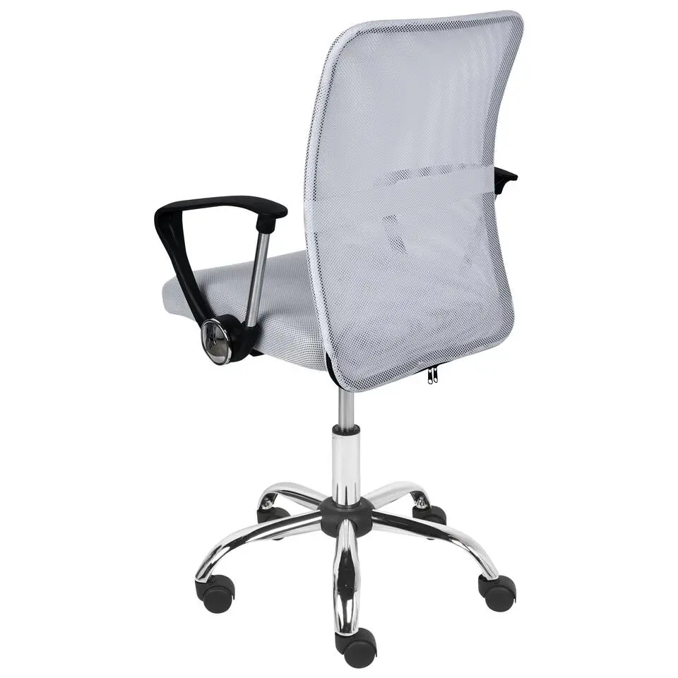 BEST - Bureaustoel - Wit - Mesh