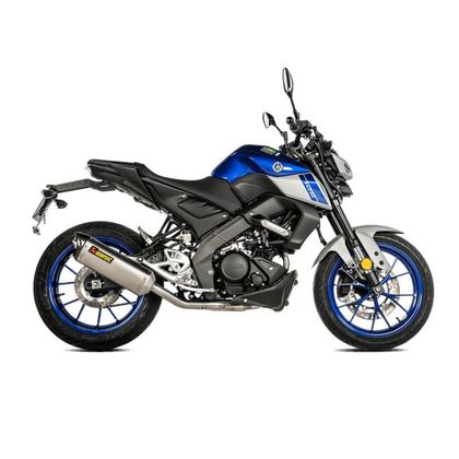 Ligne Complète Akrapovic Racing Titane embout carbone