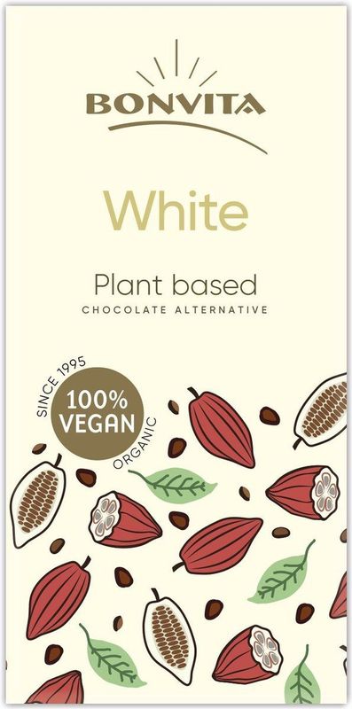 Bonvita Rijstmelk chocolade wit 100 gram