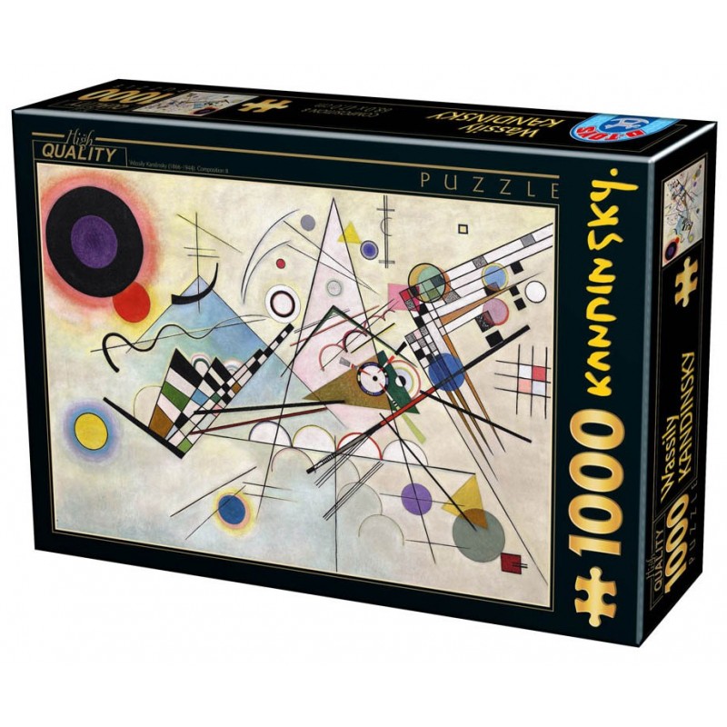 Composition 8 - Kandinsky - 1000 pièces