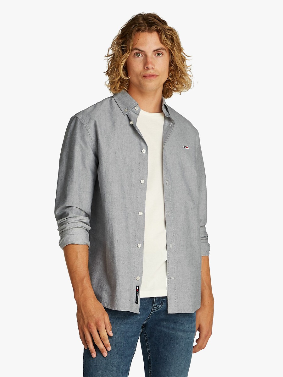 TOMMY JEANS<br>Camisa oxford reta
