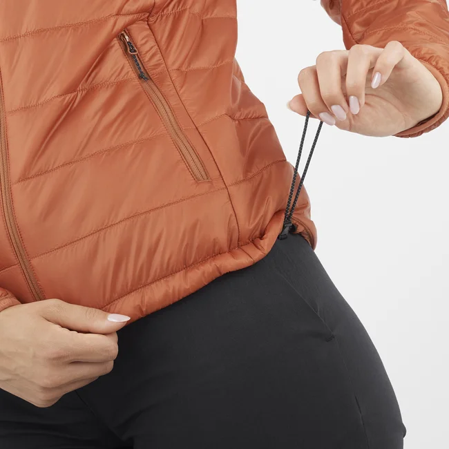 OUTLINE  Thermo-Jacke mit Kapuze Damen
