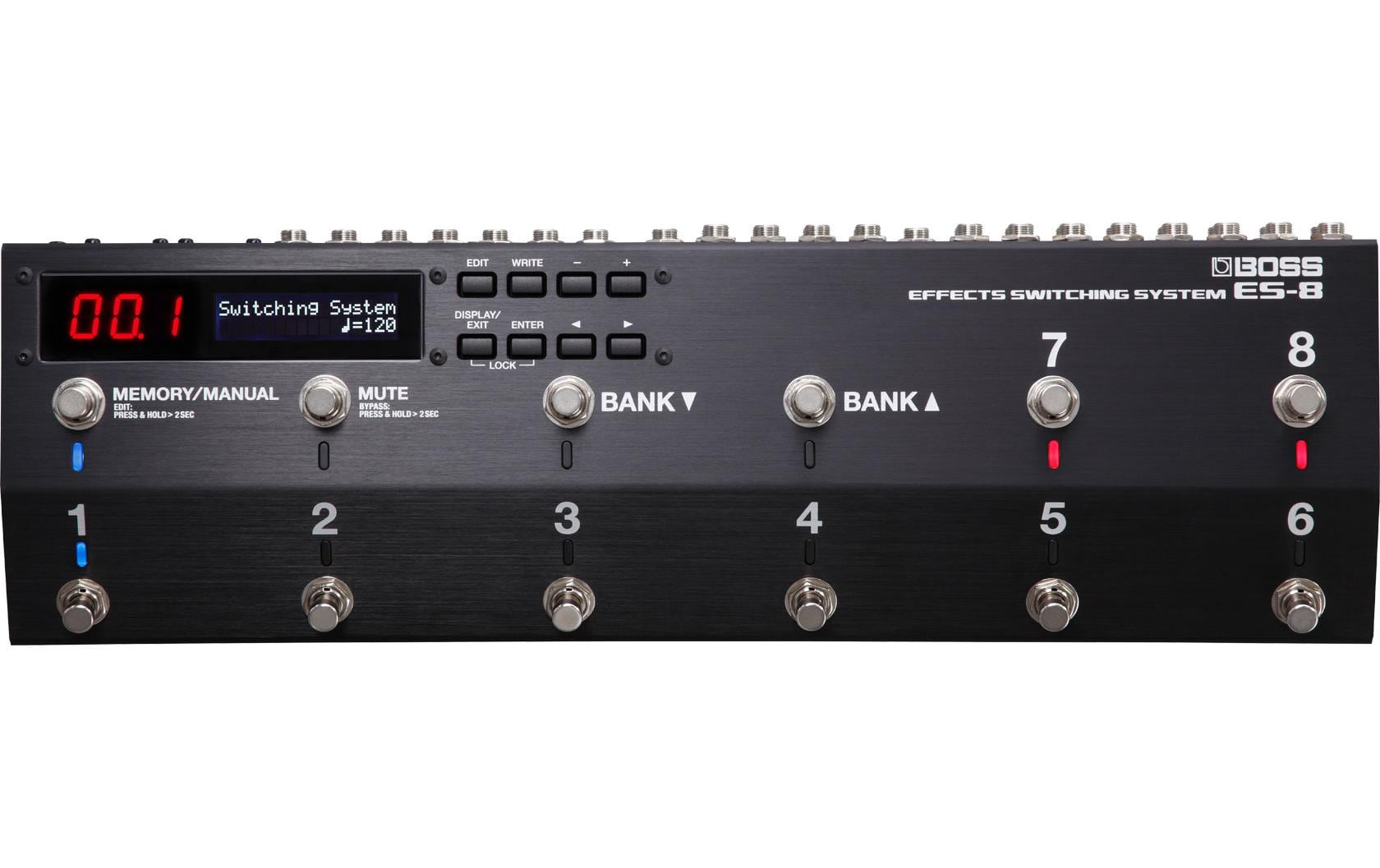 Effektgerät ES-8<br>8-fach Effekt-Loop-Switcher