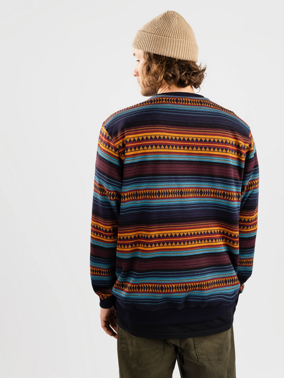 Iriedaily Vintachi Crew Sweater navy