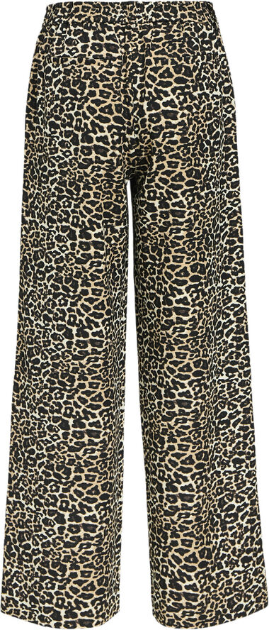Object OBJALBA LISA WIDE PANT PRINT NOOS Humus/leo