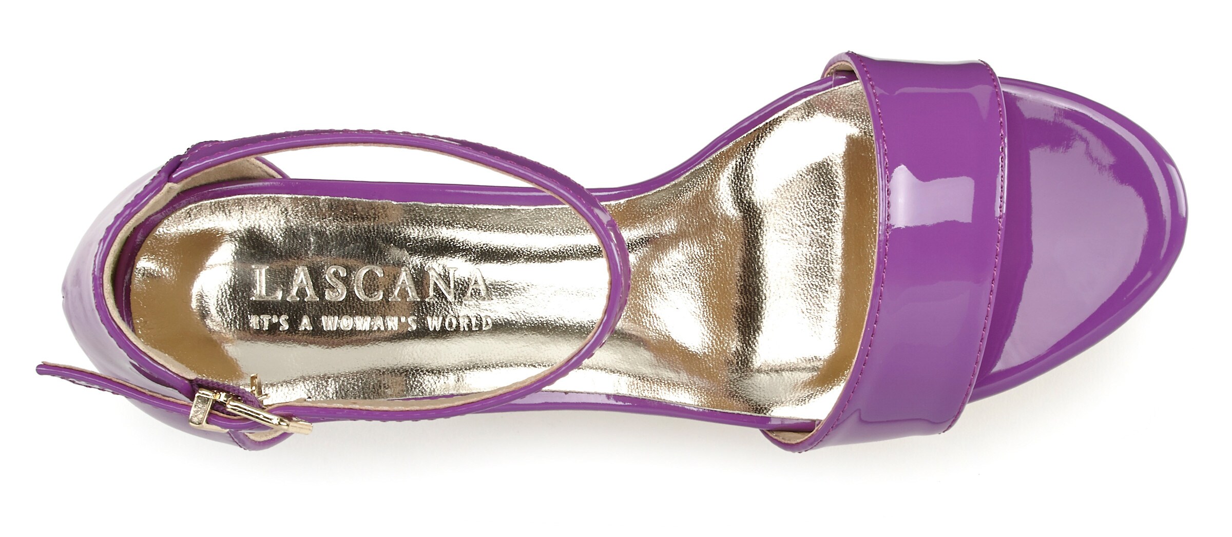LASCANA High-Heel-Sandalette in lila