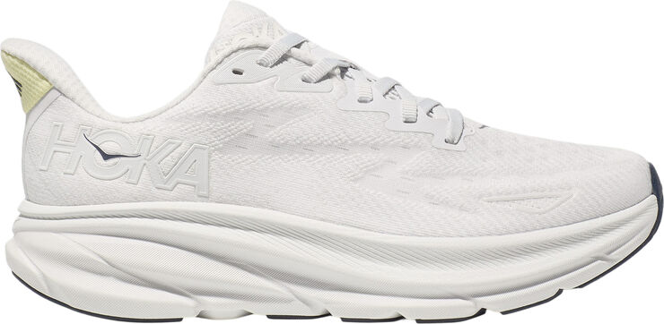HOKA Clifton 9 Cosmic grey / white