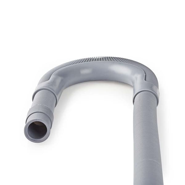 Nedis Outlet Hose | 21 mm | 19 mm | 1.5 Bar | 90 °C | 2.50 m | Bruksområde: Rett / Vaskemaskin | Grå