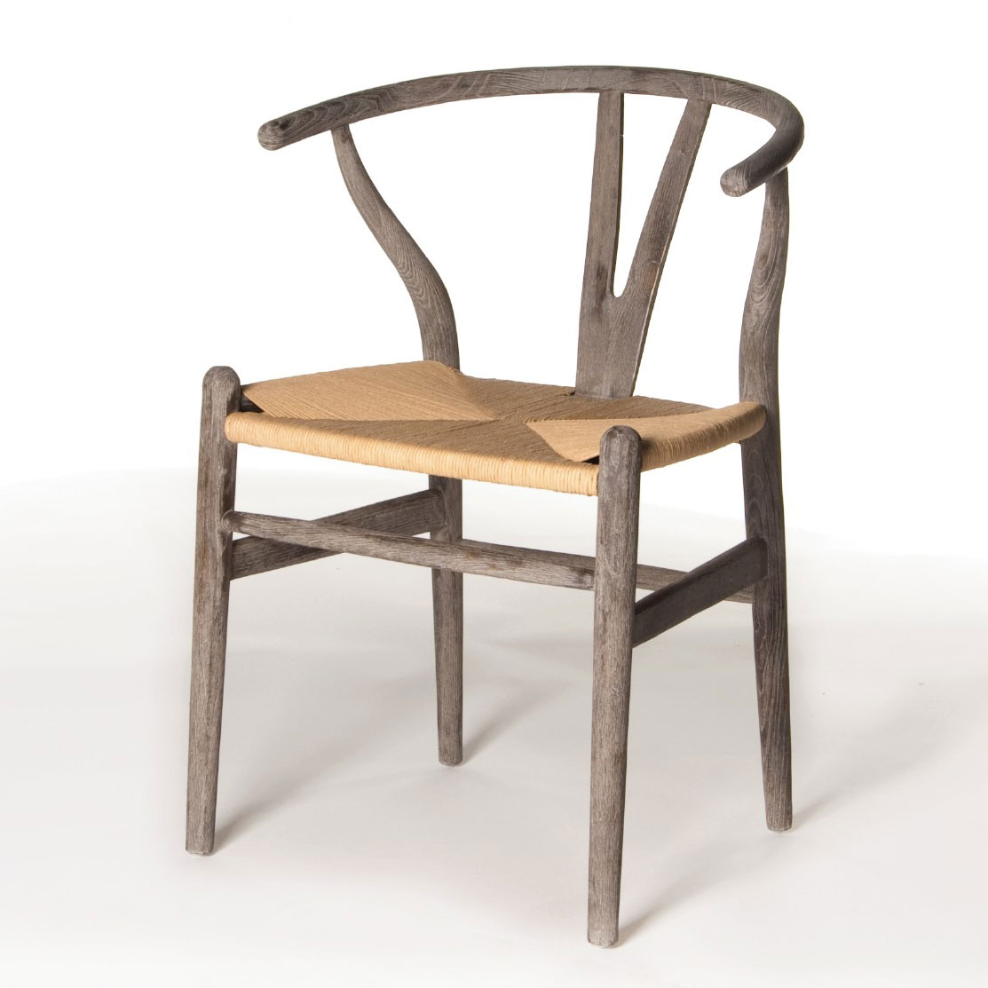 Stuhl 'Ménerbes' grau, H 78 cm, B 50 cm, T 50 cm von fischer's lagerhaus