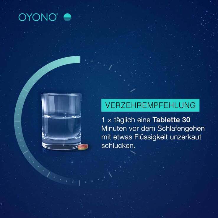 Oyono Nacht Intens Tabletten, 60 St