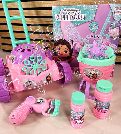 Bubbles S?beboblemaskine - Gabby's Dollhouse BubBlå Flurry