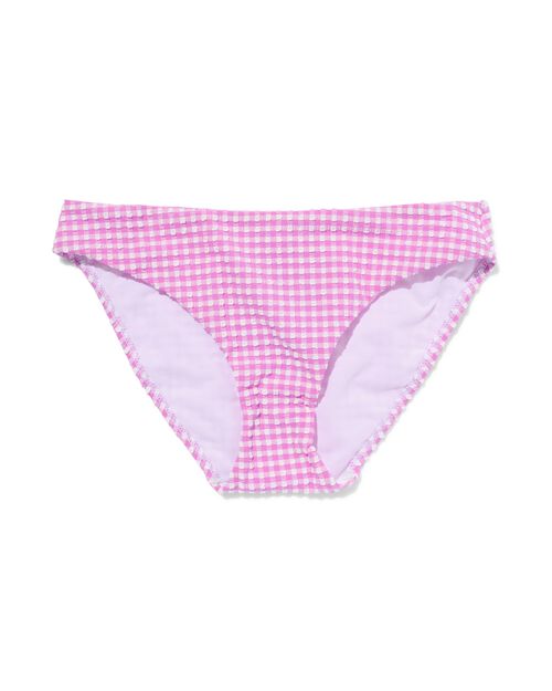 bas de bikini femme taille mi-haute corail