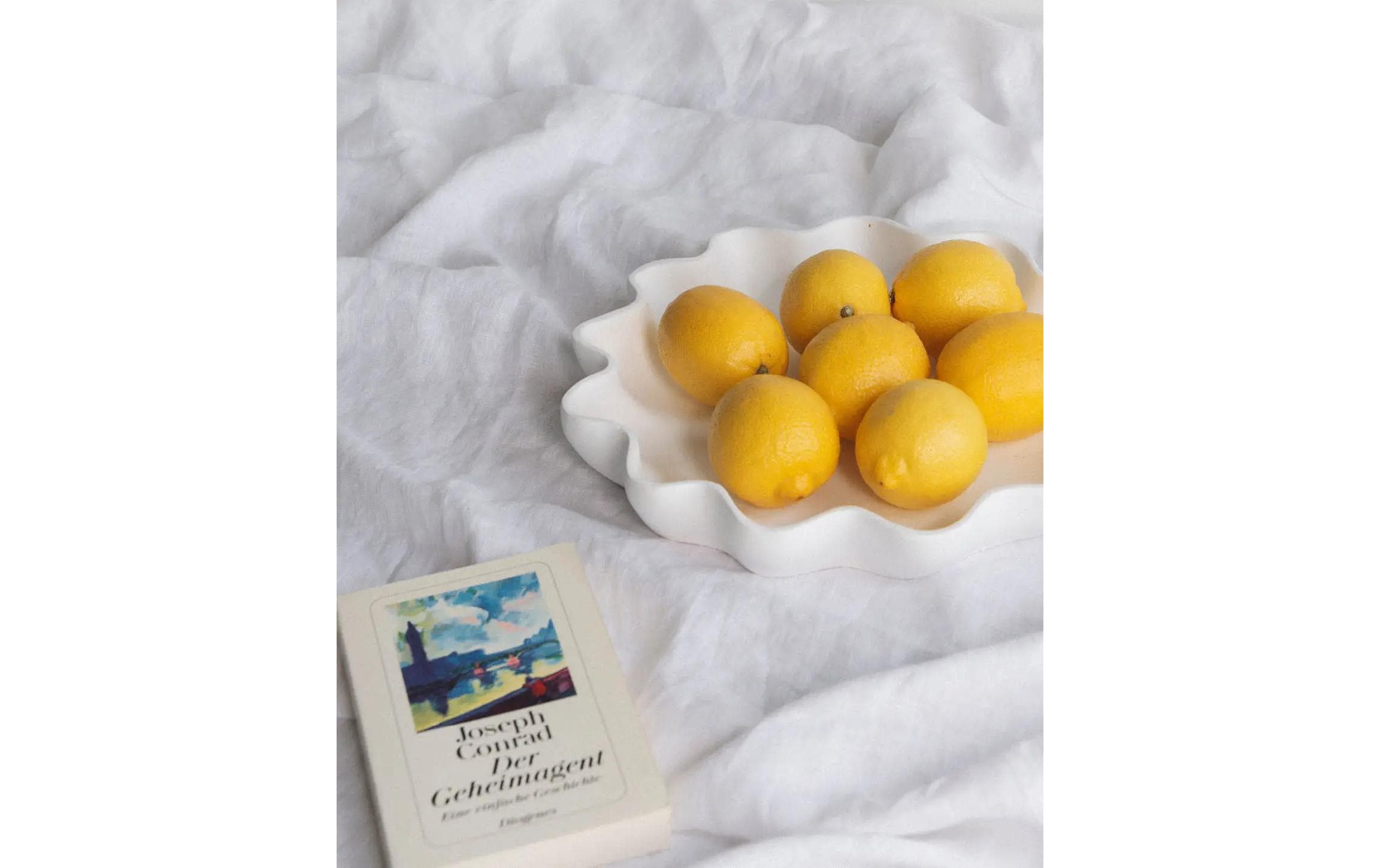 Fruchtschale Fleur Ø 31 cmKeramische Obstschale