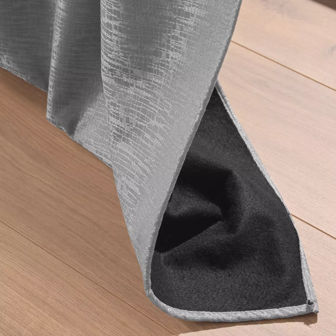 Rideau thermique isolant (140 x 260 cm) Polarine Gris