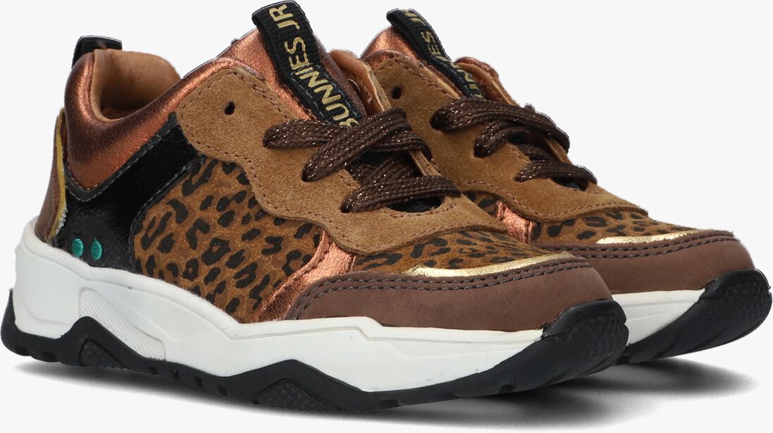 BUNNIESJR cognac bunniesjr lage sneakers charly chunky