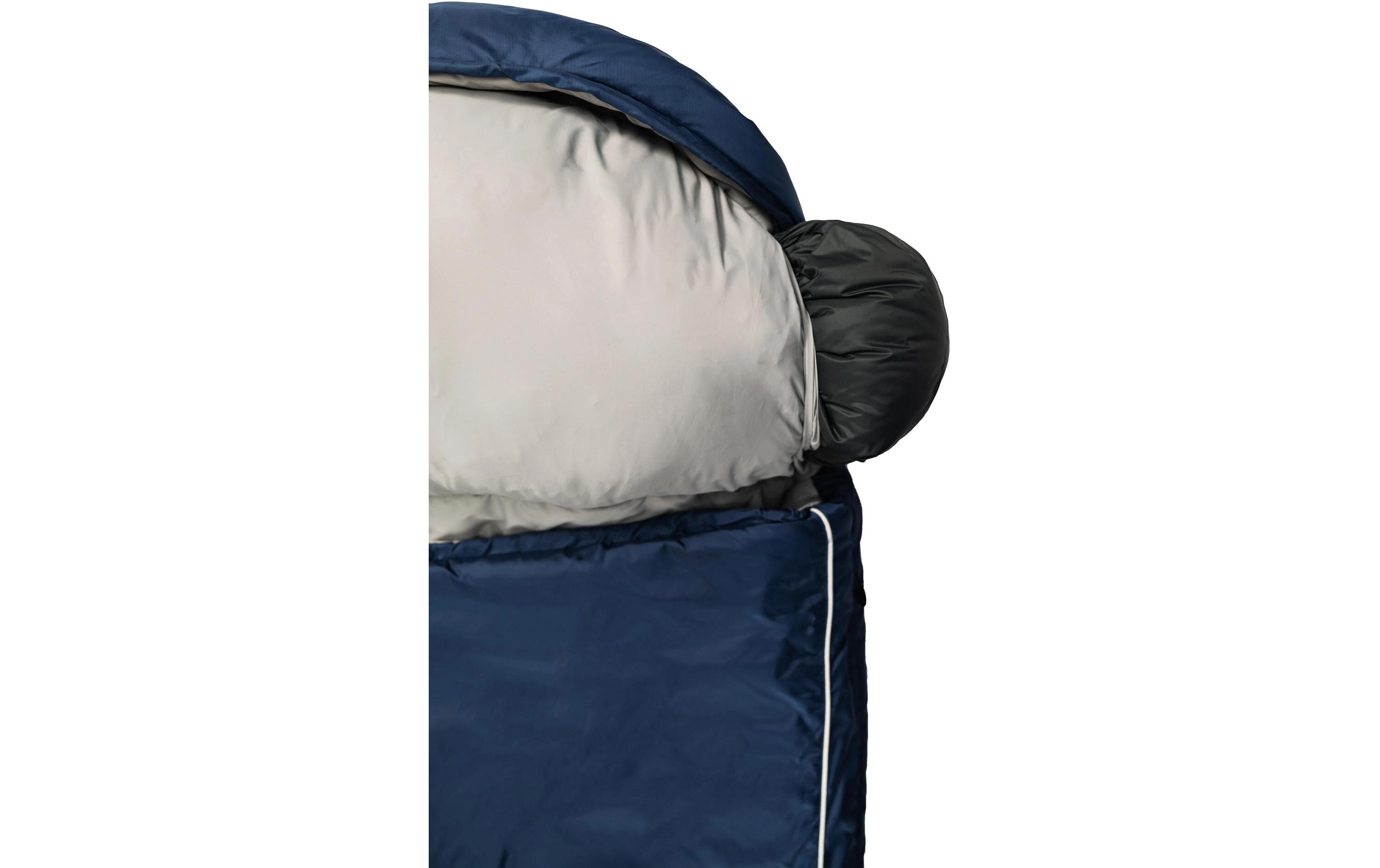 Schlafsack Biopod Wolle Murmeltier Comf. XXL Night Blue<br>Leichter 3-Saison-Schlafsack in Deckenform