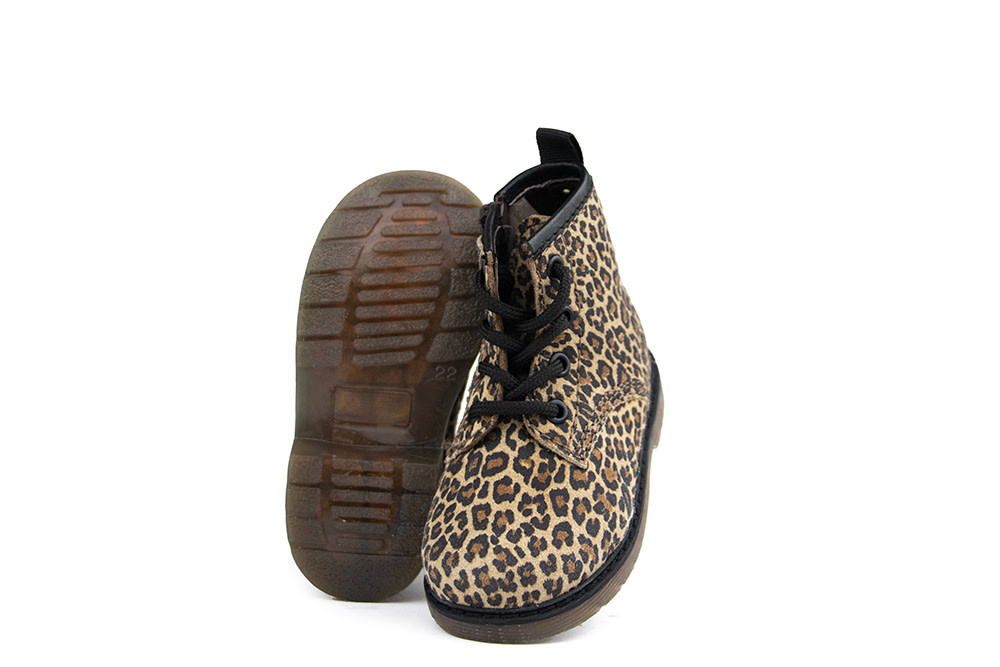 Pinocchio Veterboot Naturel Leopard