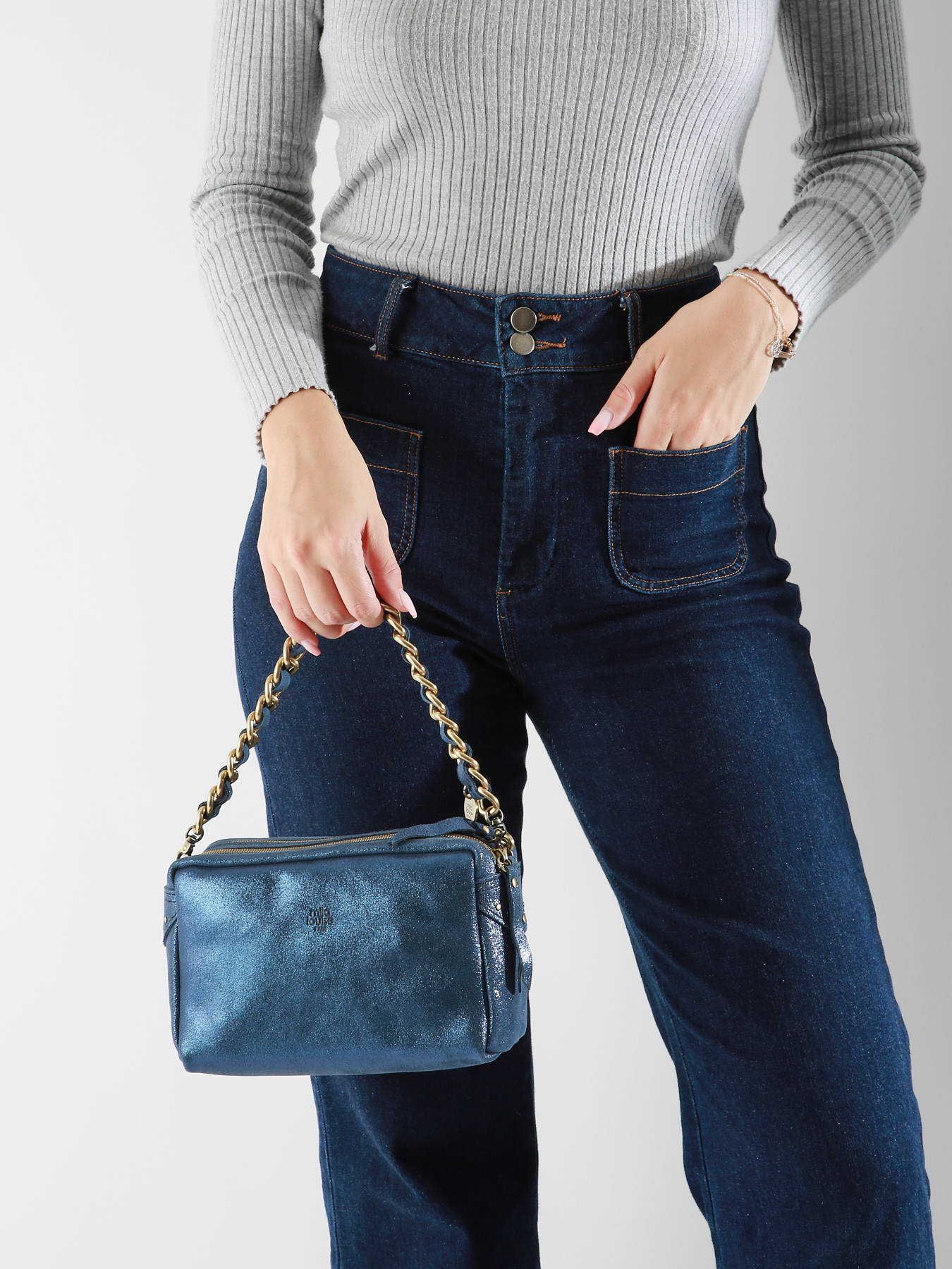 Sac bandoulire Mama cuir MILA LOUISE