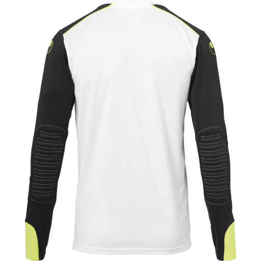 Camisa de goleiro Tower de manga comprida, branca/preta/amarela, Flu Uhlsport