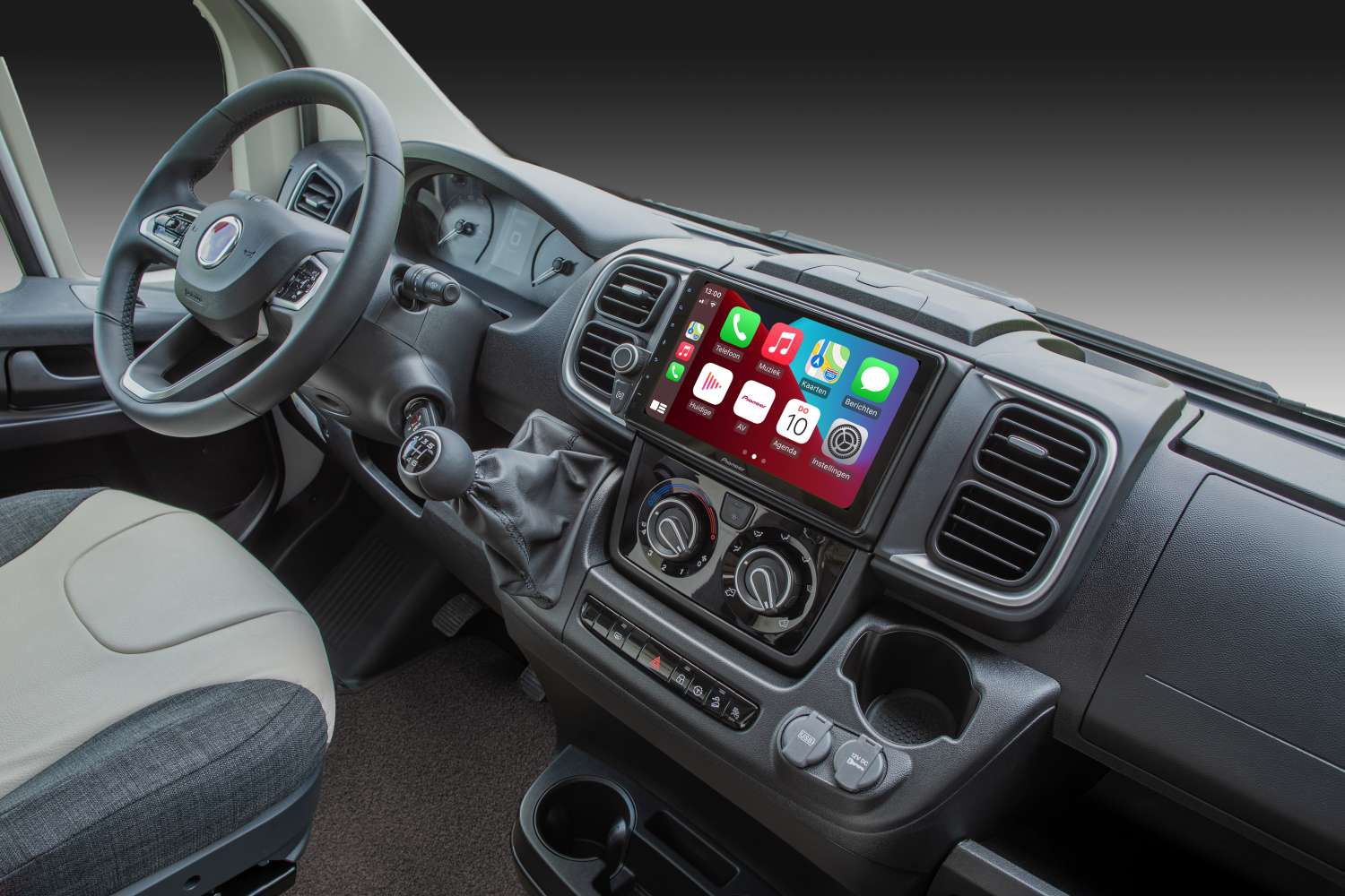 Pioneer AVIC-Z1000 DAB  Multimediasystem inkl. Bluetooth 9 Zoll Fiat Ducato 8 LF3
